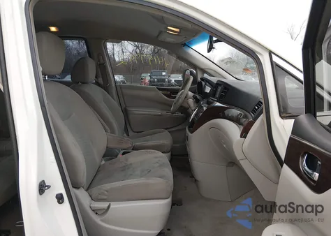 2014 Nissan Quest S from USA, damaged, VIN JN8AE2KP4E9106485